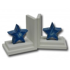 Distressed Star Bookends in White Base [ID 827746] 888173210873  153105459737